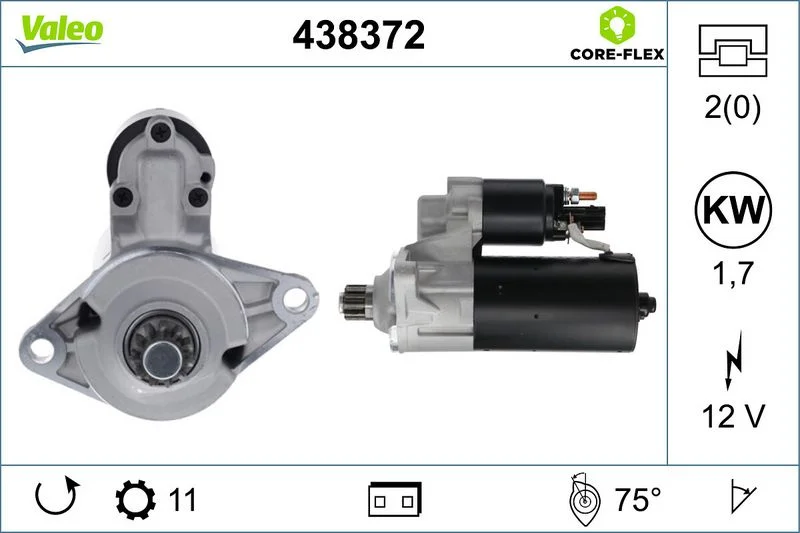 Starter VALEO 438372