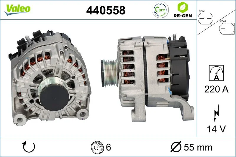 Kintamosios srovės generatorius VALEO 440558