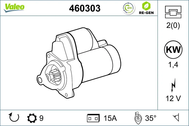 Starteris 460303