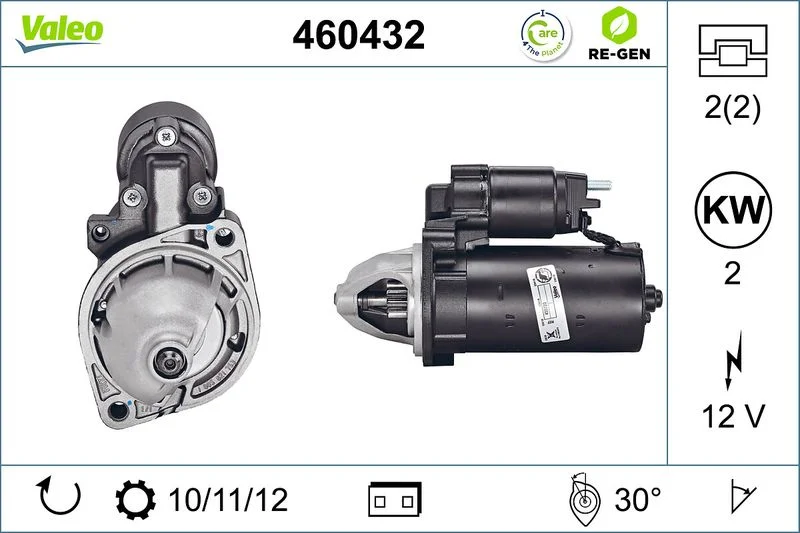 Starteris VALEO 460432