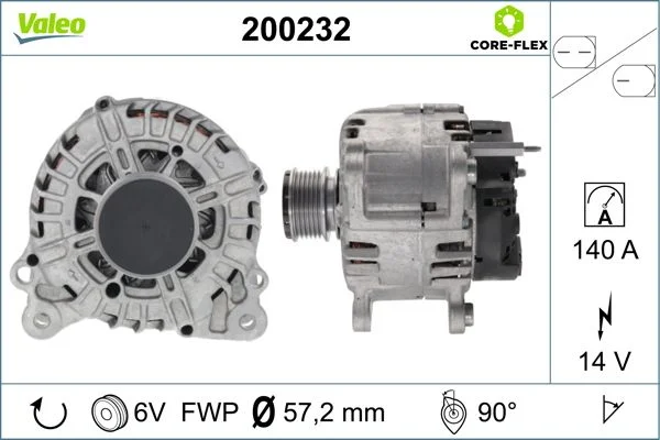 Alternator VALEO 200232