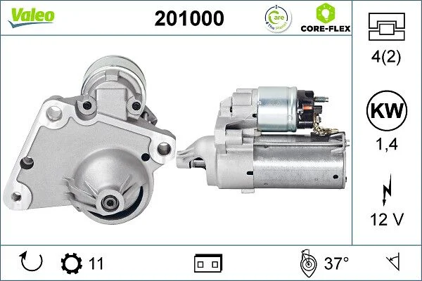 Starteris VALEO 201000