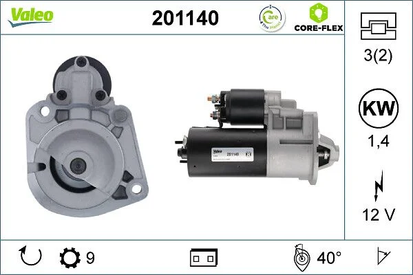 Starteris VALEO 201140