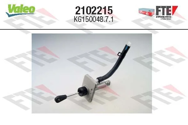 Master Cylinder, clutch VALEO 2102215