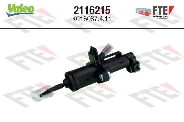Master Cylinder, clutch VALEO 2116215