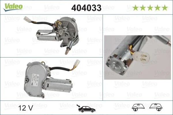 Valytuvo variklis VALEO 404033