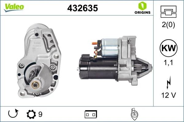 Starteris VALEO 432635