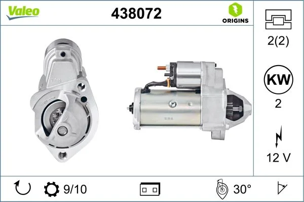 Starteris VALEO 438072