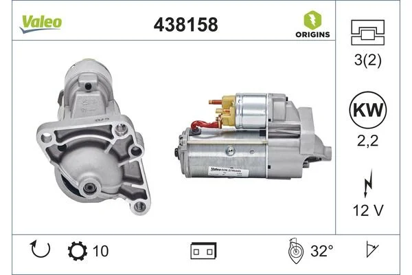 Starteris VALEO 438158