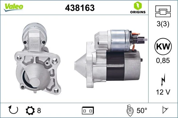 Starter VALEO 438163