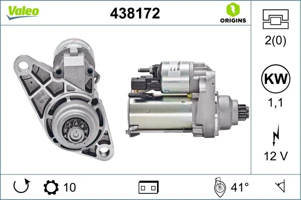 Starteris VALEO 438172