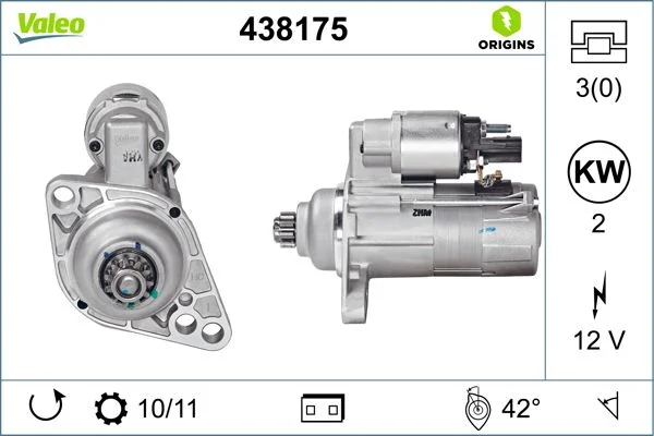 Starteris VALEO 438175