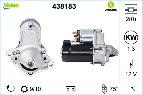 Starteris VALEO 438183