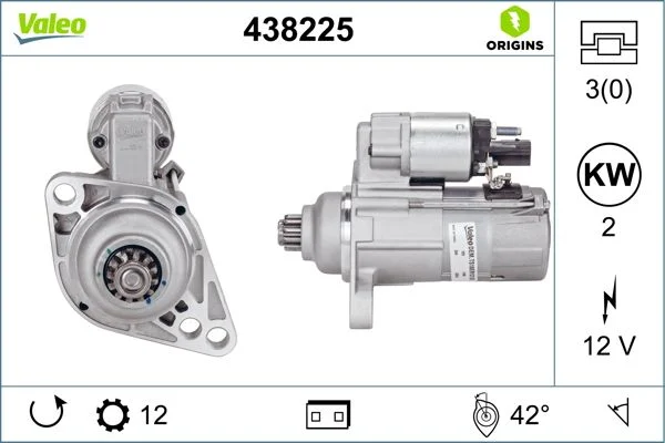 Starteris VALEO 438225