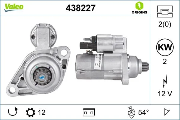 Starteris VALEO 438227