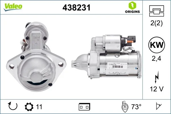 Starteris VALEO 438231
