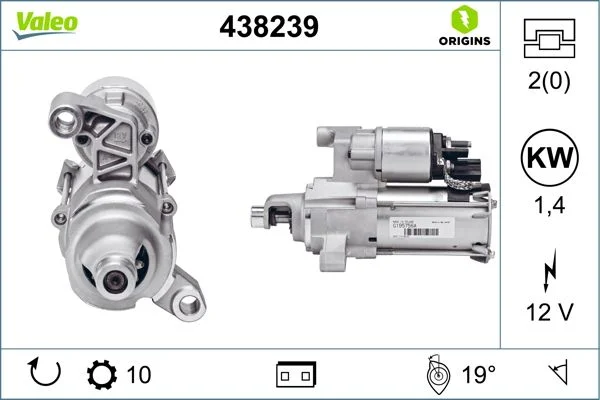 Starteris VALEO 438239