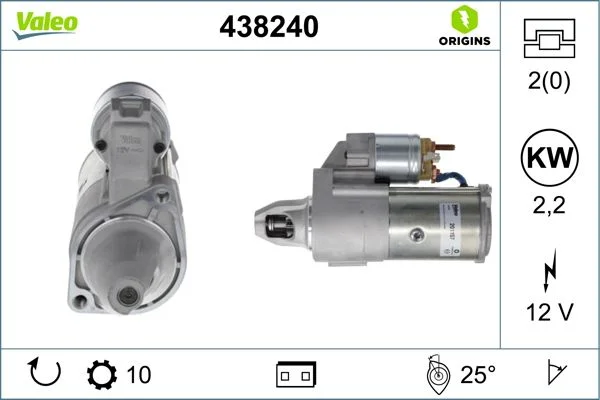 Starteris VALEO 438240