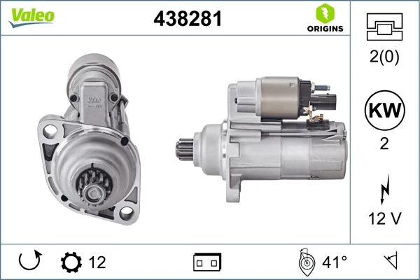 Starteris VALEO 438281