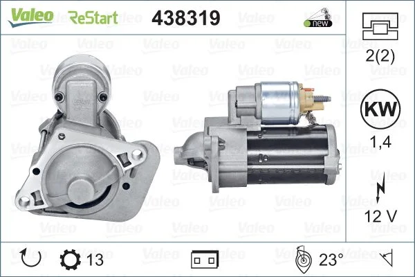 Starteris VALEO 438319
