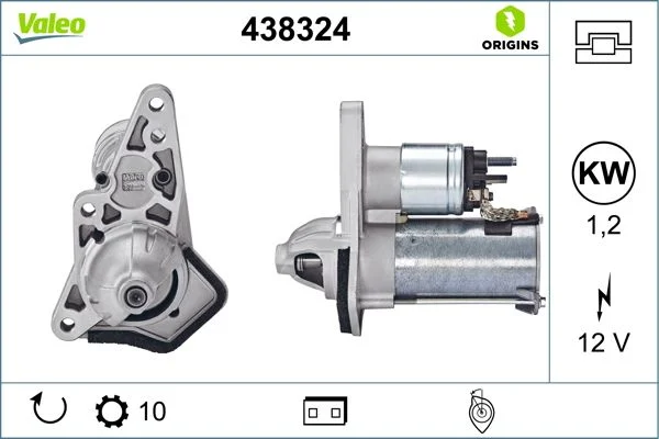 Starteris VALEO 438324