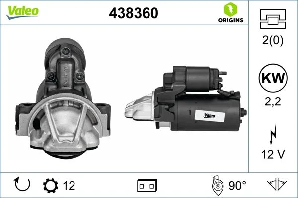 Starteris VALEO 438360
