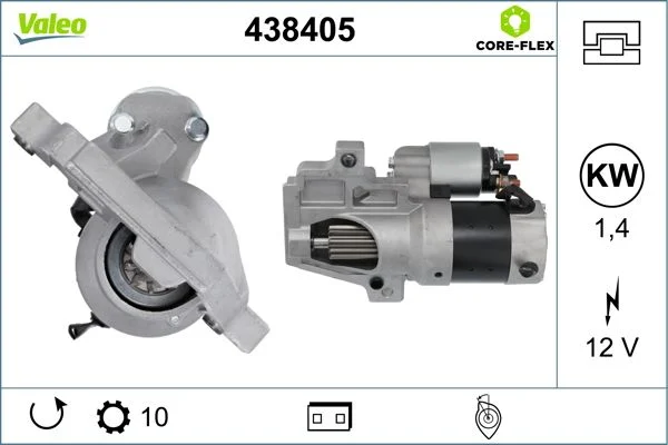 Starteris VALEO 438405