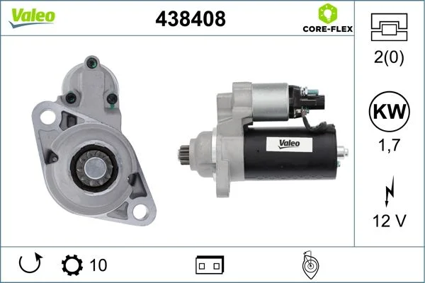 Starteris VALEO 438408