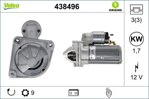 Starteris VALEO 438496