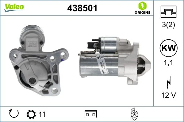 Starteris VALEO 438501