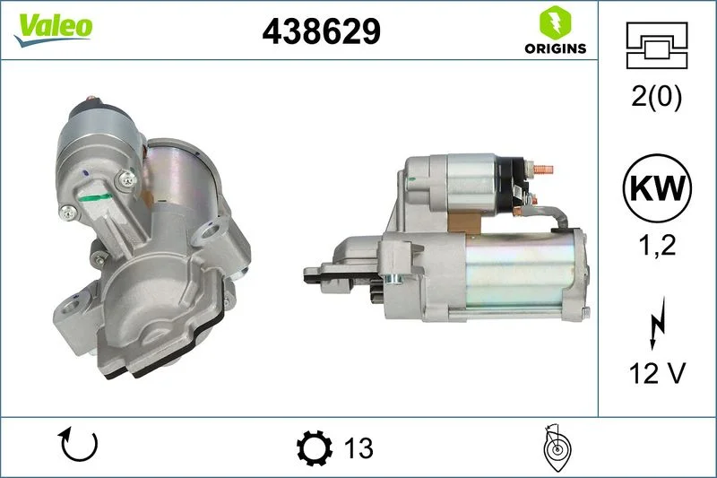 Starteris VALEO 438629