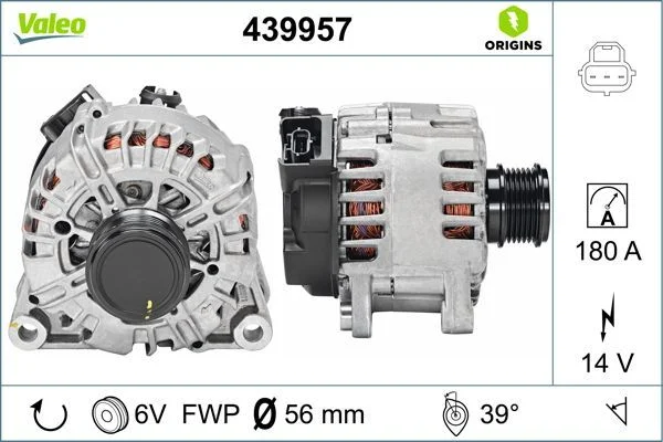 Kintamosios srovės generatorius VALEO 439957
