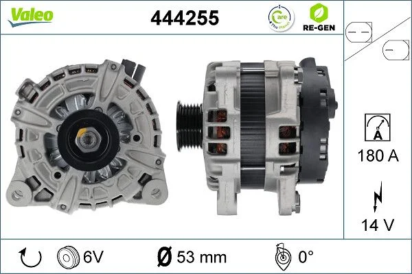 Kintamosios srovės generatorius VALEO 444255