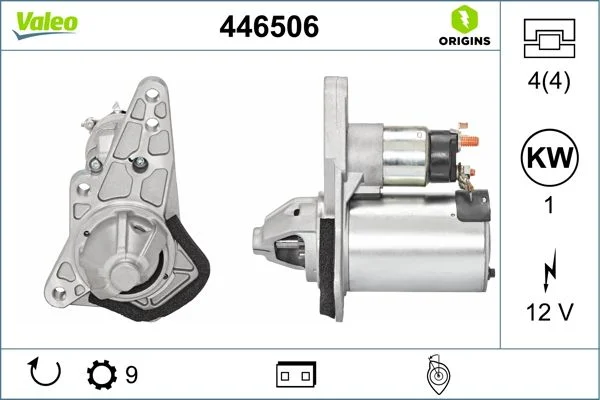 Štartér VALEO 446506