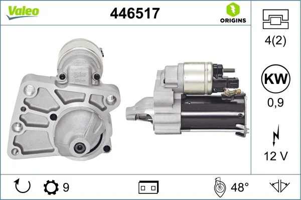 Starteris VALEO 446517
