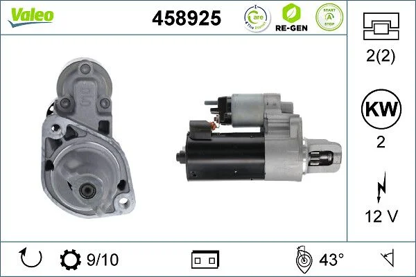 Starteris VALEO 458925