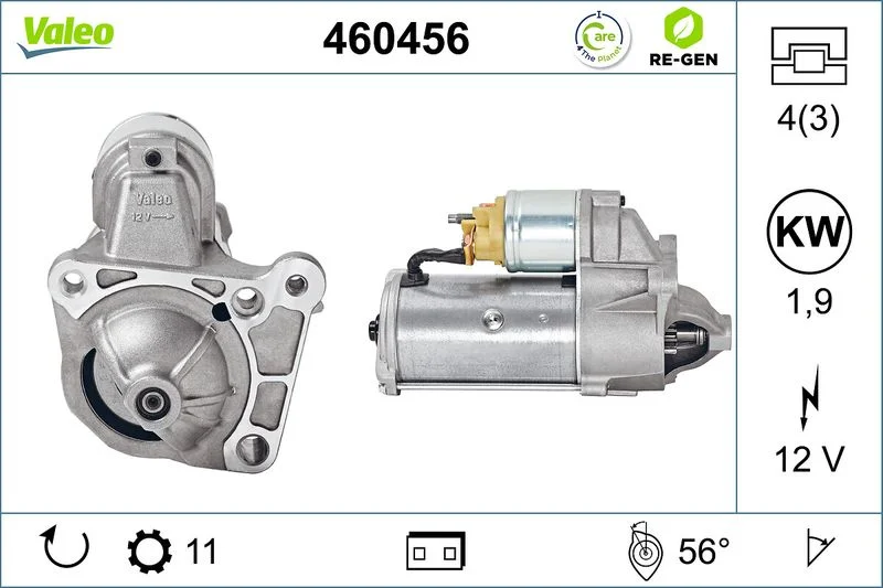 Starteris VALEO 460456