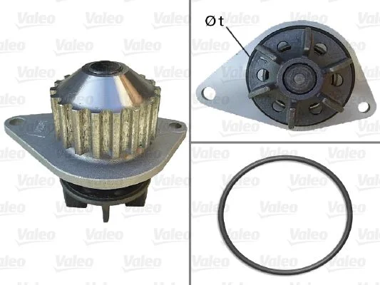 Water Pump, engine cooling VALEO 506704