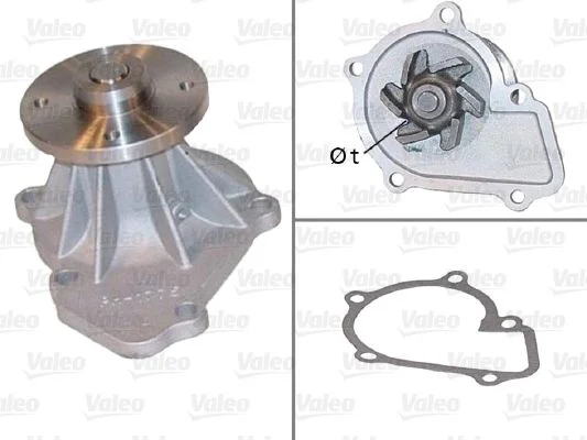 Vodné čerpadlo, chladenie motora VALEO 506836