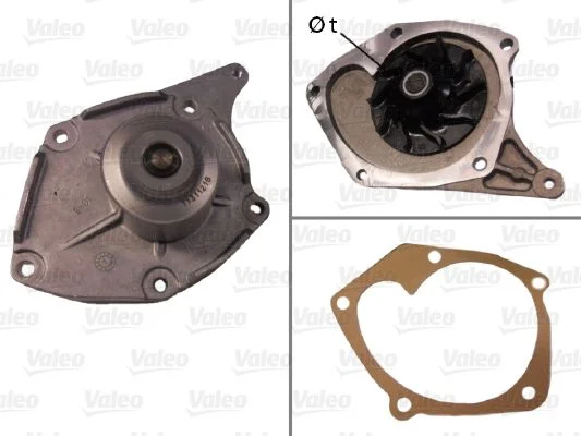 Vodné čerpadlo, chladenie motora VALEO 506863