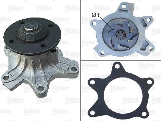 Vodné čerpadlo, chladenie motora VALEO 506907