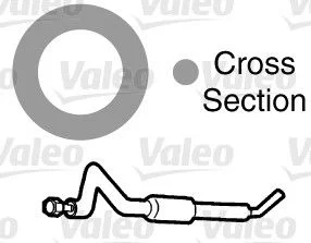 Gasket, coolant pipe VALEO 509135