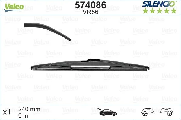 Wiper Blade VALEO 574086
