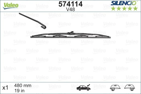 Wiper Blade VALEO 574114