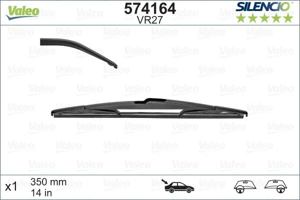 Wiper Blade VALEO 574164