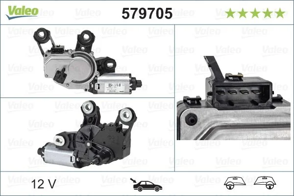 Valytuvo variklis VALEO 579705