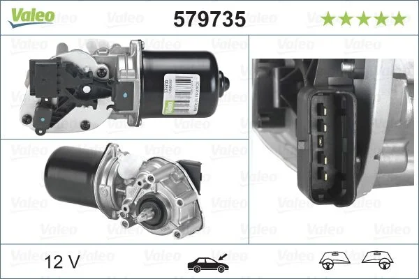 Valytuvo variklis VALEO 579735