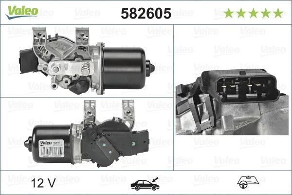 Valytuvo variklis VALEO 582605