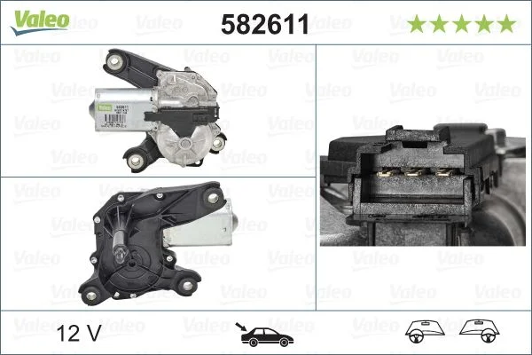 Valytuvo variklis VALEO 582611