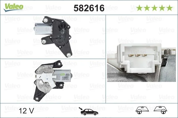 Valytuvo variklis VALEO 582616